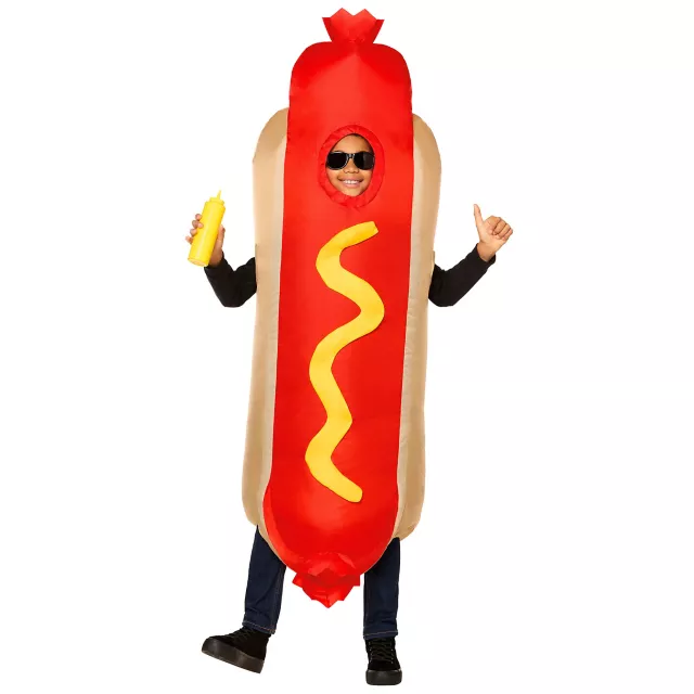 Kids Hot Dog Inflatable Costume