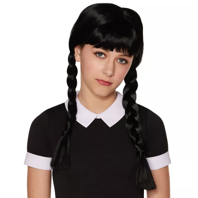Kids Braided Wig with Bangs