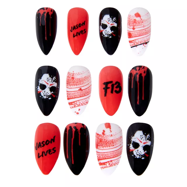 Jason Voorhees Press On Nails - Friday the 13th