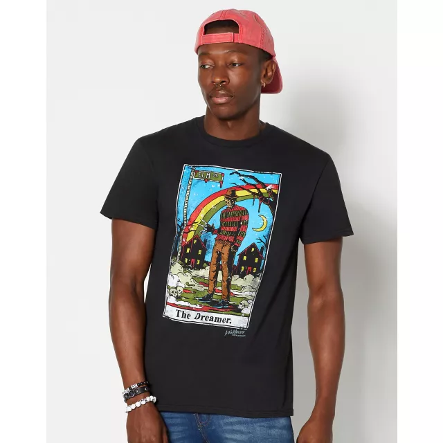 Freddy Krueger Tarot Card T Shirt - A Nightmare on Elm Street