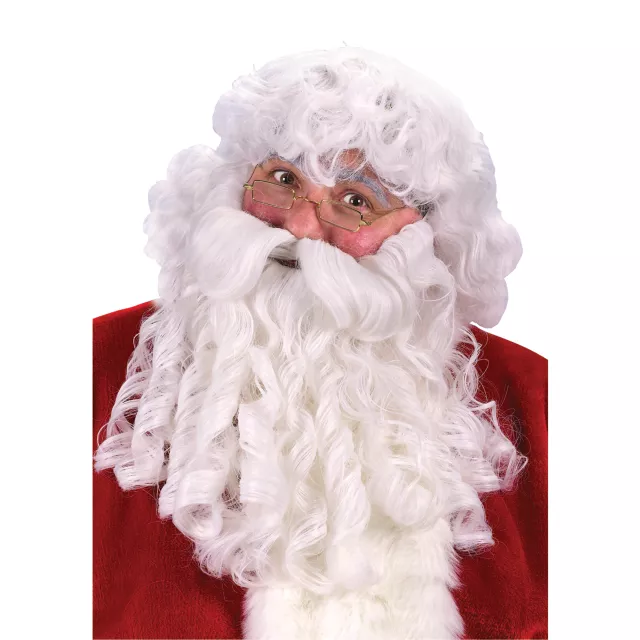 Adult Santa Wig and Beard Deluxe