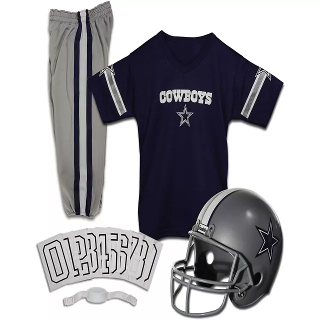 Kids Dallas Cowboys NFL Deluxe Uniform Costume - Franklin Sports