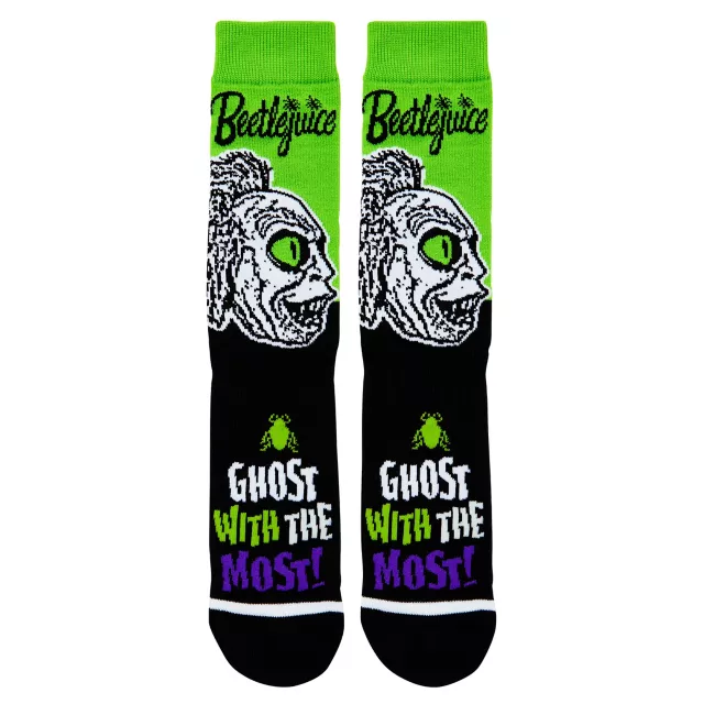 Beetlejuice Crew Socks