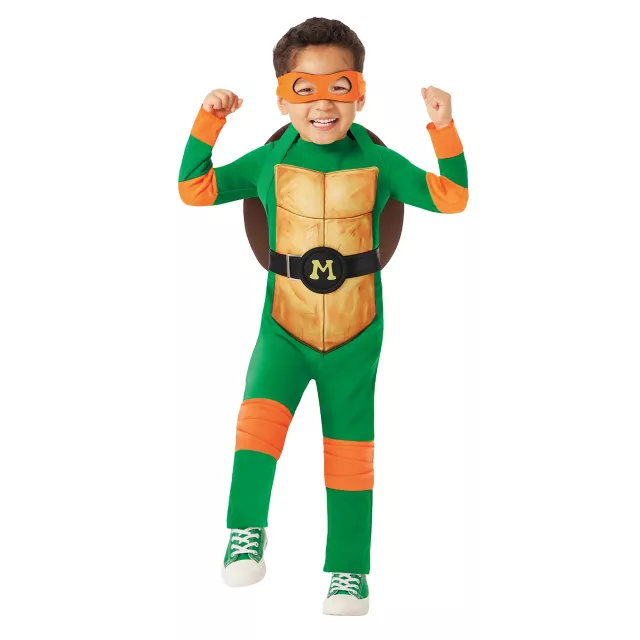 Toddler Michelangelo Jumpsuit Costume - TMNT Mutant Mayhem