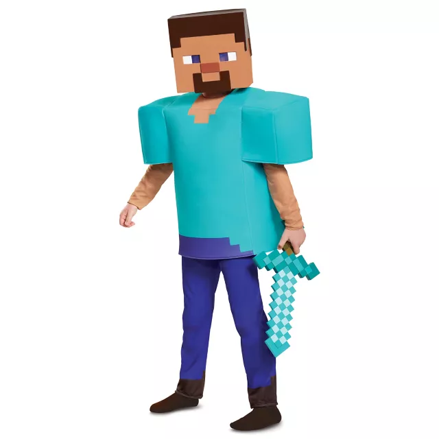 Kids Steve Costume Deluxe - Minecraft