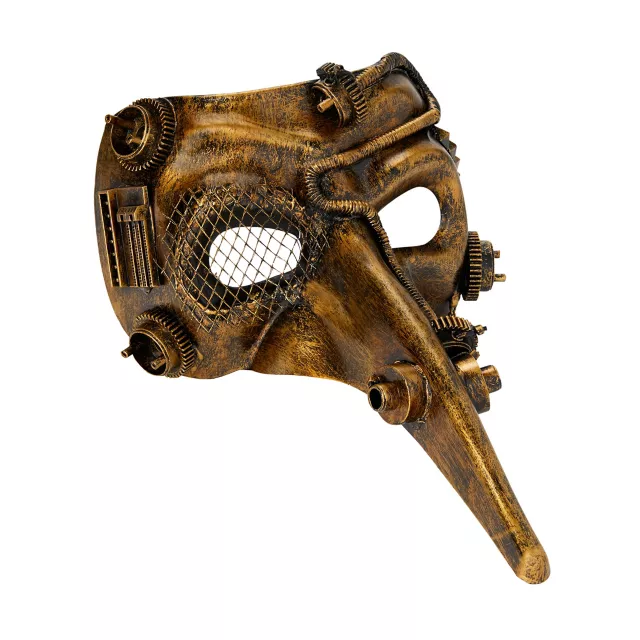Steampunk Plague Doctor Half Mask