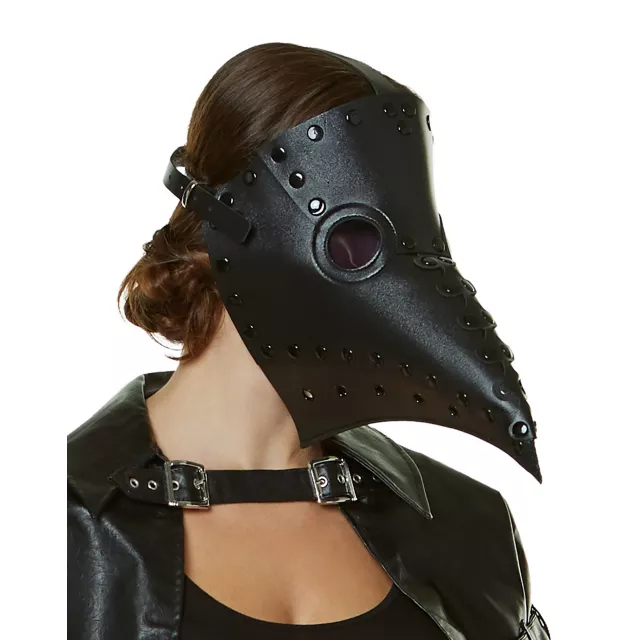 Long Plague Doctor Half Mask
