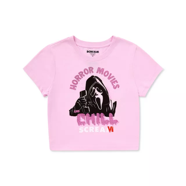 Ghost Face Horror Movies and Chill Baby T Shirt