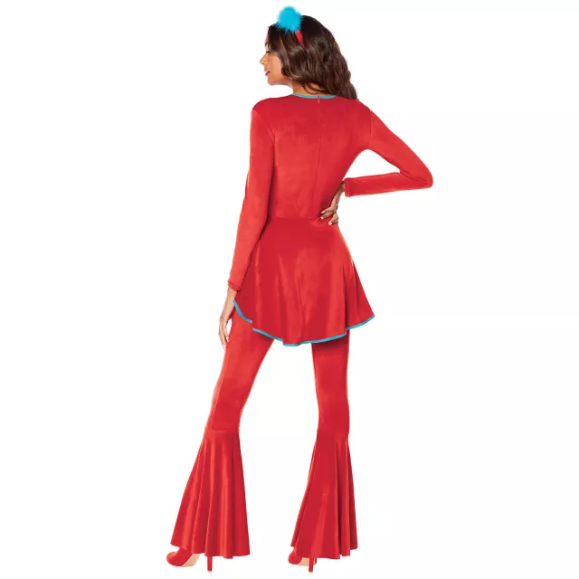 Adult Thing 1 and Thing 2 Bell Bottom Costume - Dr. Seuss