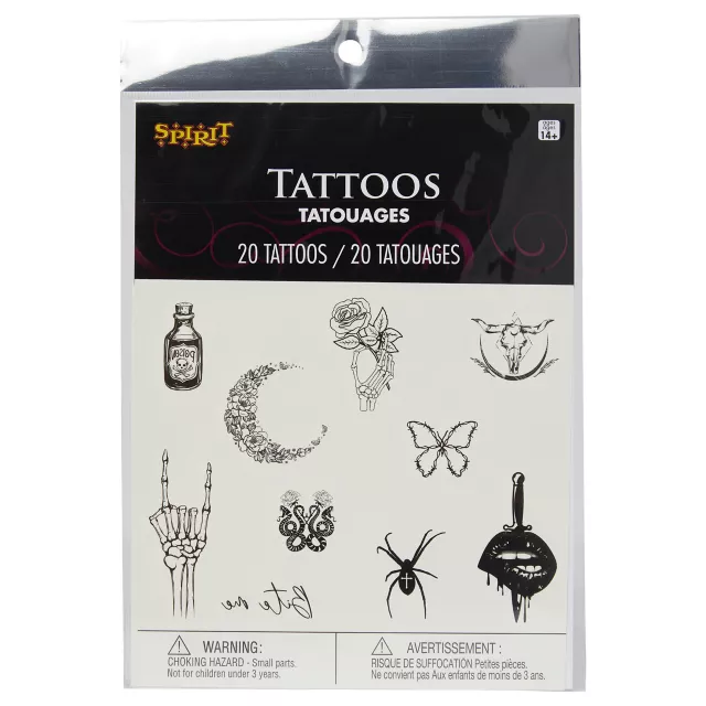 Gothic Temporary Tattoos