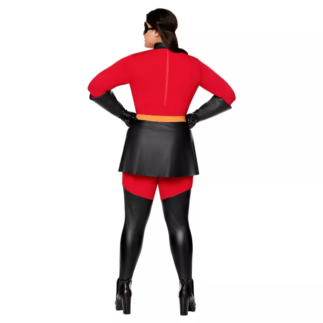 Adult Mrs. Incredible Catsuit Plus Size Costume - The Incredibles