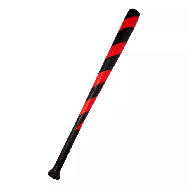 Red and Black Stripe Bat