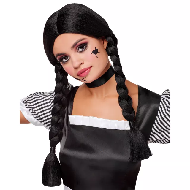 Braided Black Wig