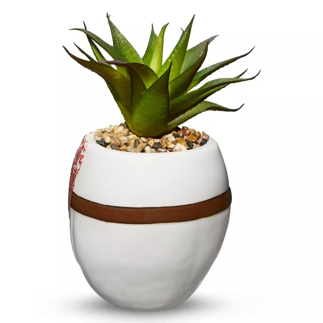 Jason Mask Faux Succulent Jar - Friday the 13th