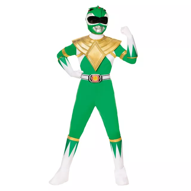 Kids Green Power Ranger Costume - Mighty Morphin Power Rangers