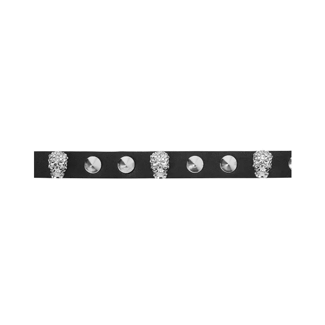 Skull Horror Punk Choker Necklace