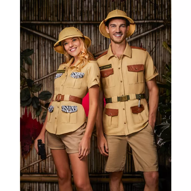 Adult Men's Zookeeper Plus Size Costume