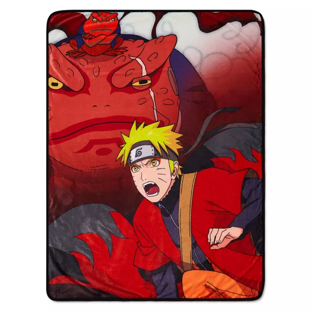 Naruto Frog Fleece Blanket - C Naruto