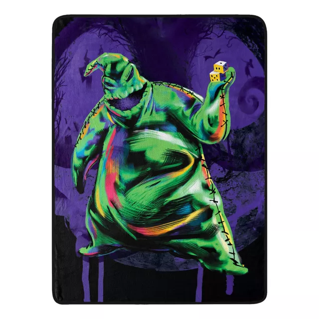 Oogie Boogie Fleece Blanket - C The Nightmare Before Christmas