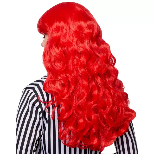 Red Curls Long Wig