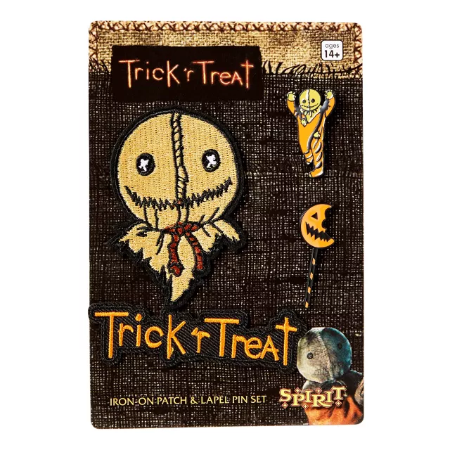 Sam Pin and Patch Set - Trick 'r Treat