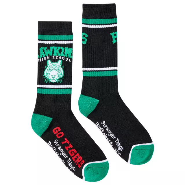 Go Tigers Crew Socks - Stranger Things