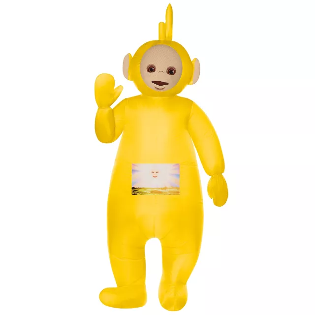 Adult Laa Laa Inflatable Costume - Teletubbies