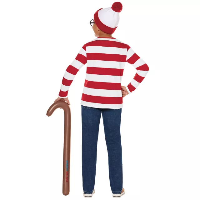 Kids Where's Waldo Costume Kit