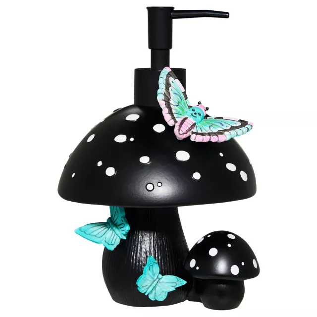 Mushroom and Butterfly Soap Dispenser