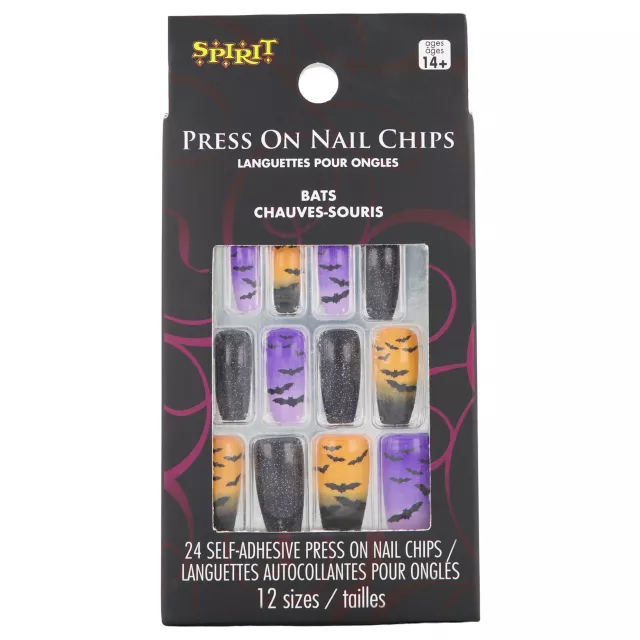 Bat Press-On Nails