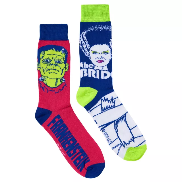 Universal Monsters Frankenstein Crew Socks - 2 Pairs