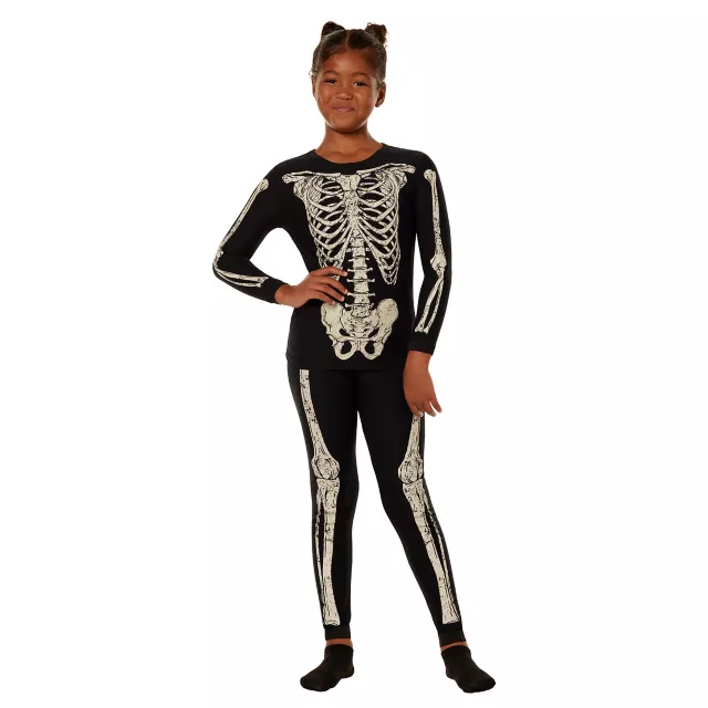 Kids Skeleton Pajama Set