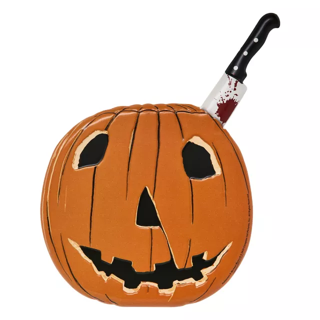 Michael Myers Pumpkin Tin Sign - Halloween