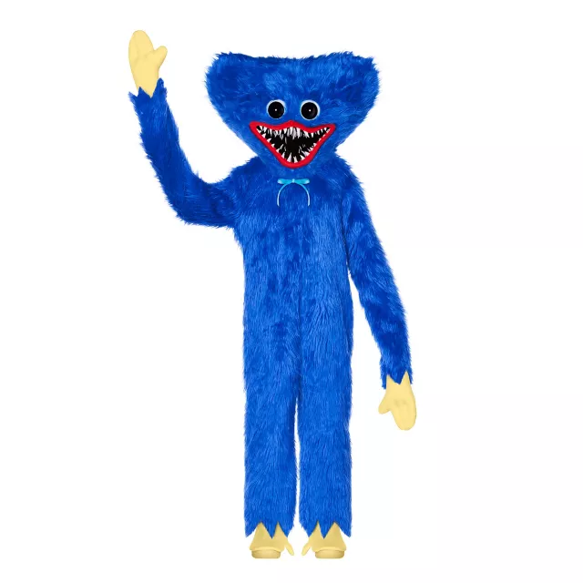 Adult Long Arm Huggy Wuggy Plus Size Costume - Poppy Playtime