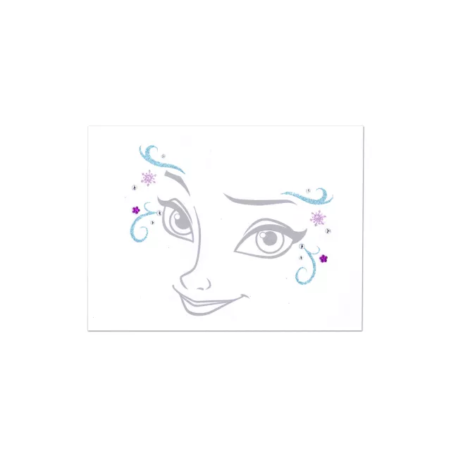Elsa Face and Hand Decal - Frozen