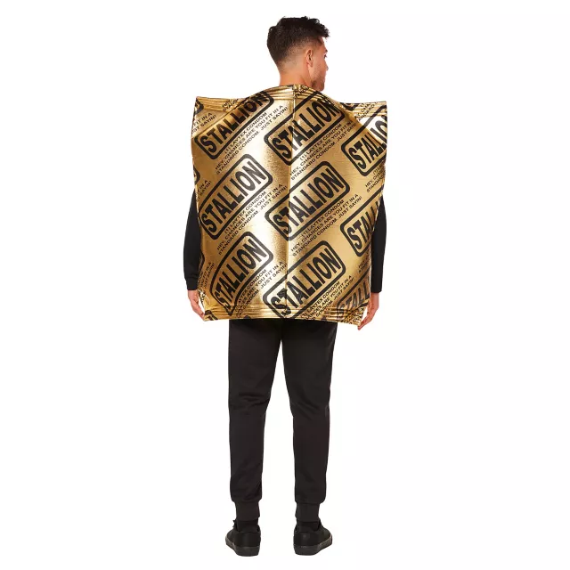 Adult Stallion Condom Wrapper Costume