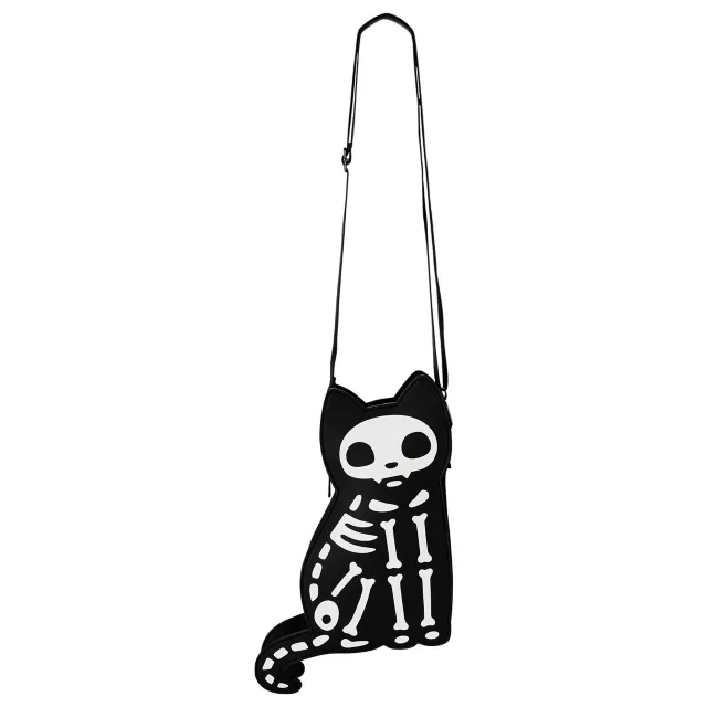 SkeleCat Crossbody Bag
