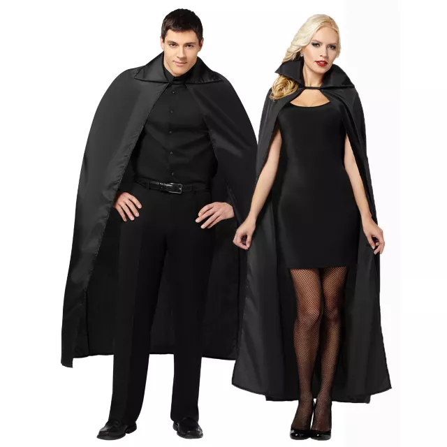 56 Inch Black Cape