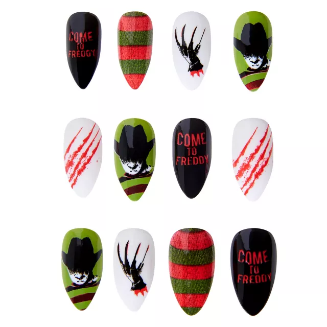 Freddy Krueger Press On Nails - A Nightmare on Elm Street
