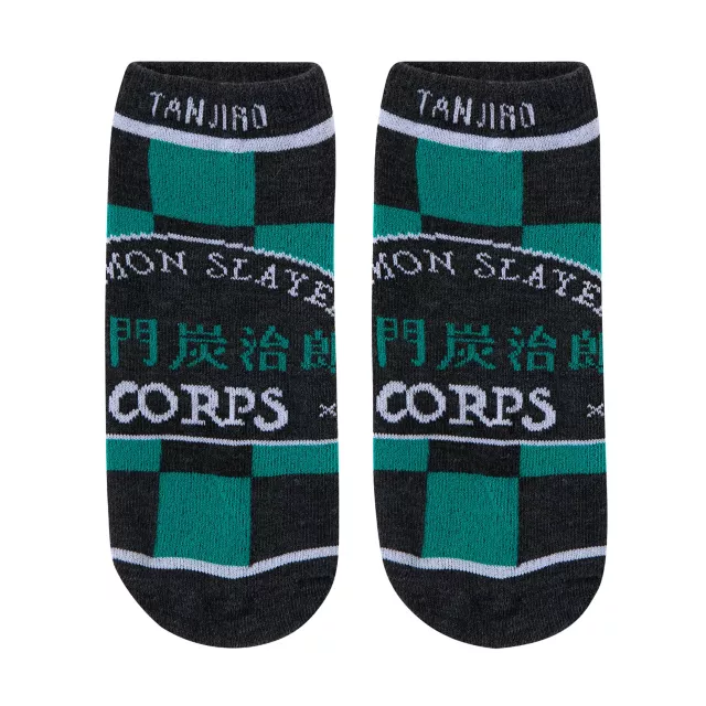 Demon Slayer No Show Socks - 5 Pack