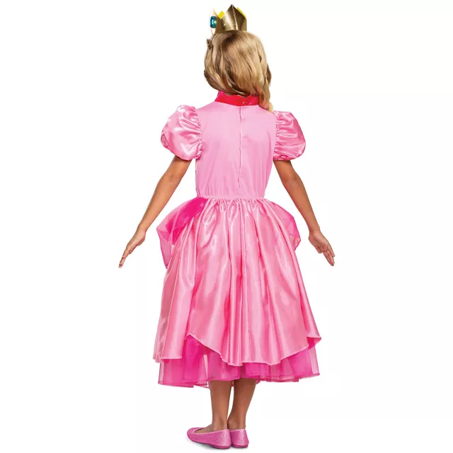 Kids Deluxe Princess Peach Costume - Mario Bros.