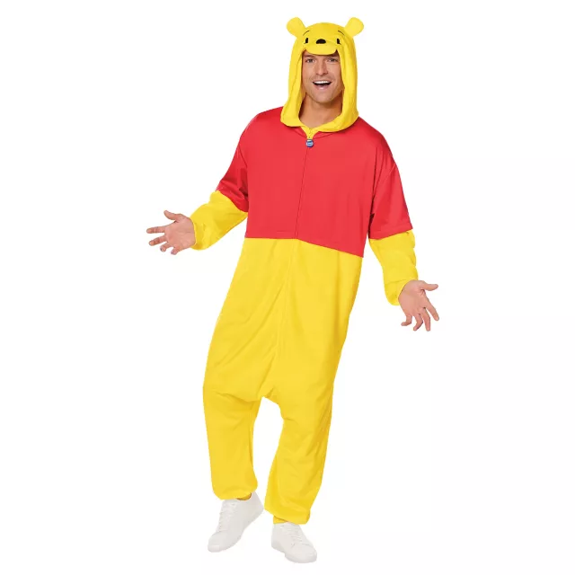 Adult Pooh Jumpsuit Costume - Winnie the Pooh