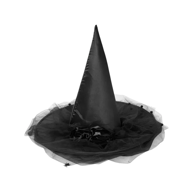 Black Spider Witch Hat