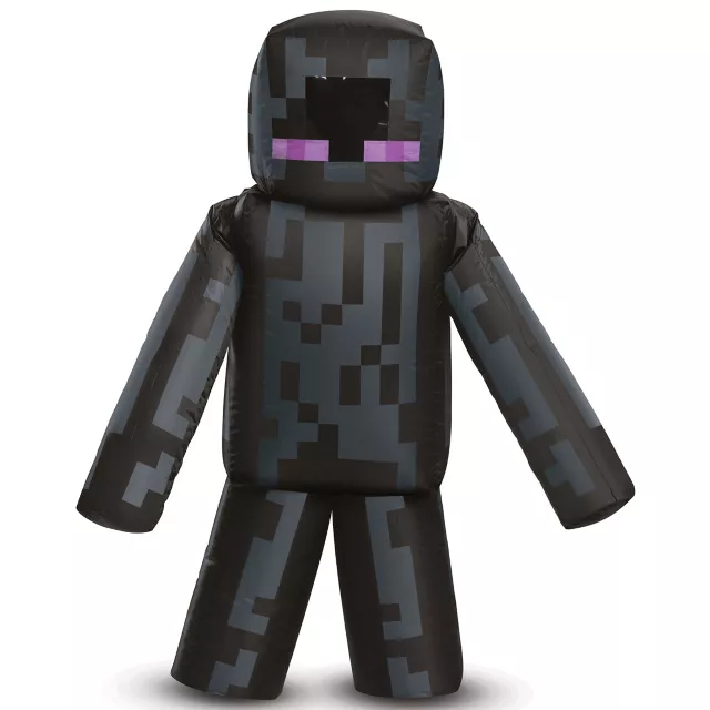 Kids Enderman Inflatable Costume - Minecraft