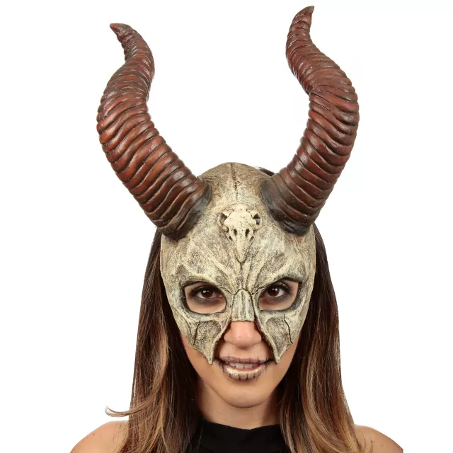 Voodoo Horn Half Mask