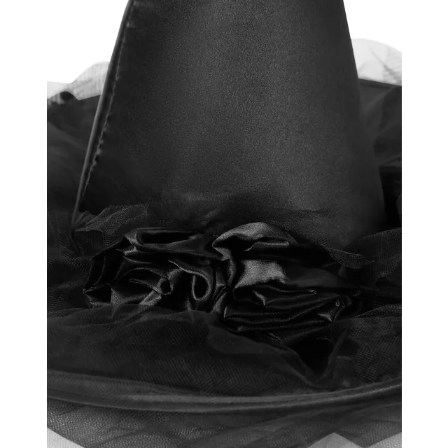 Black Spider Witch Hat