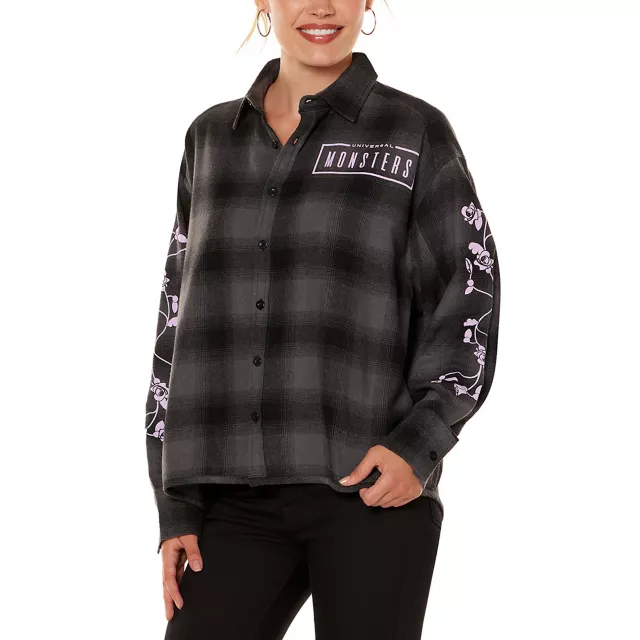 Bride of Frankenstein Flannel Shirt - Universal Monsters