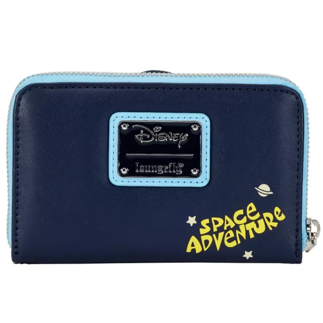 Loungefly Glow in the Dark Space Adventure Zip Wallet - Lilo & Stitch