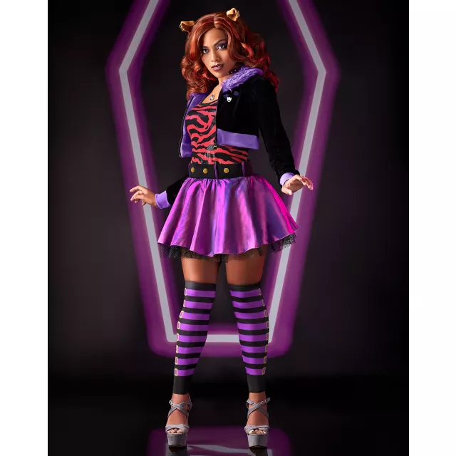 Adult Clawdeen Wolf Costume - Monster High