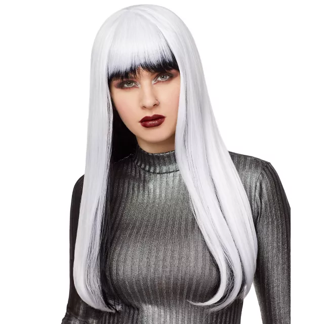 Black and White Wig